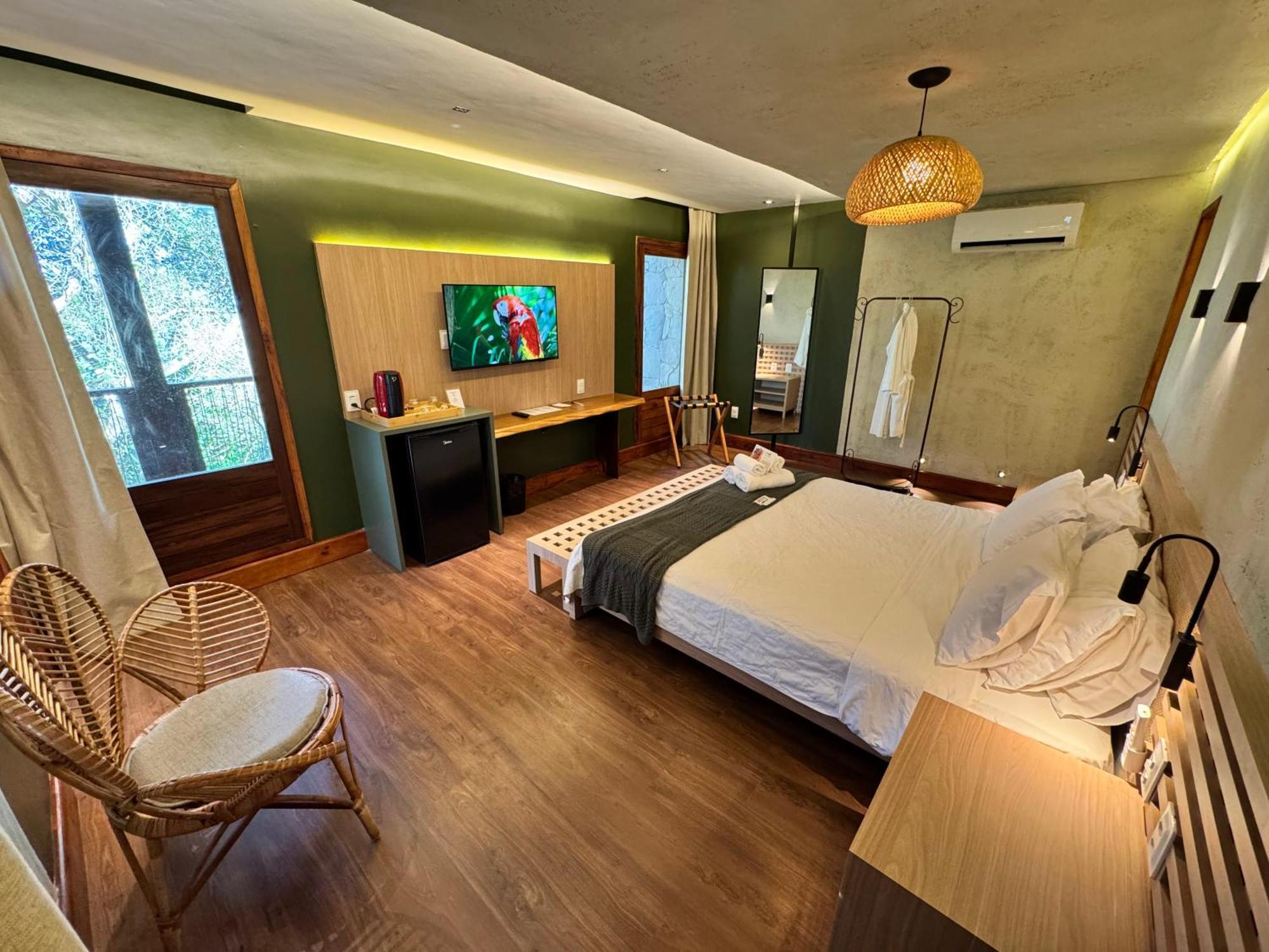 Hotel Vale Das Nuvens กวารามีรันกา ภายนอก รูปภาพ